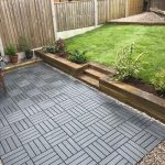 Modüler Plastik Deck Ahşap Parke desen 30x30
