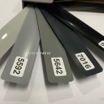 Gri Renk Aluminyum Jaluzi Ofis Perdesi
