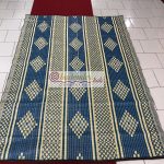 Plastik Piknik Hasırı Mavi Renk