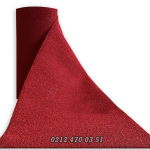 Kırmızı Kıvırcık Paspas Rulo 100 cm