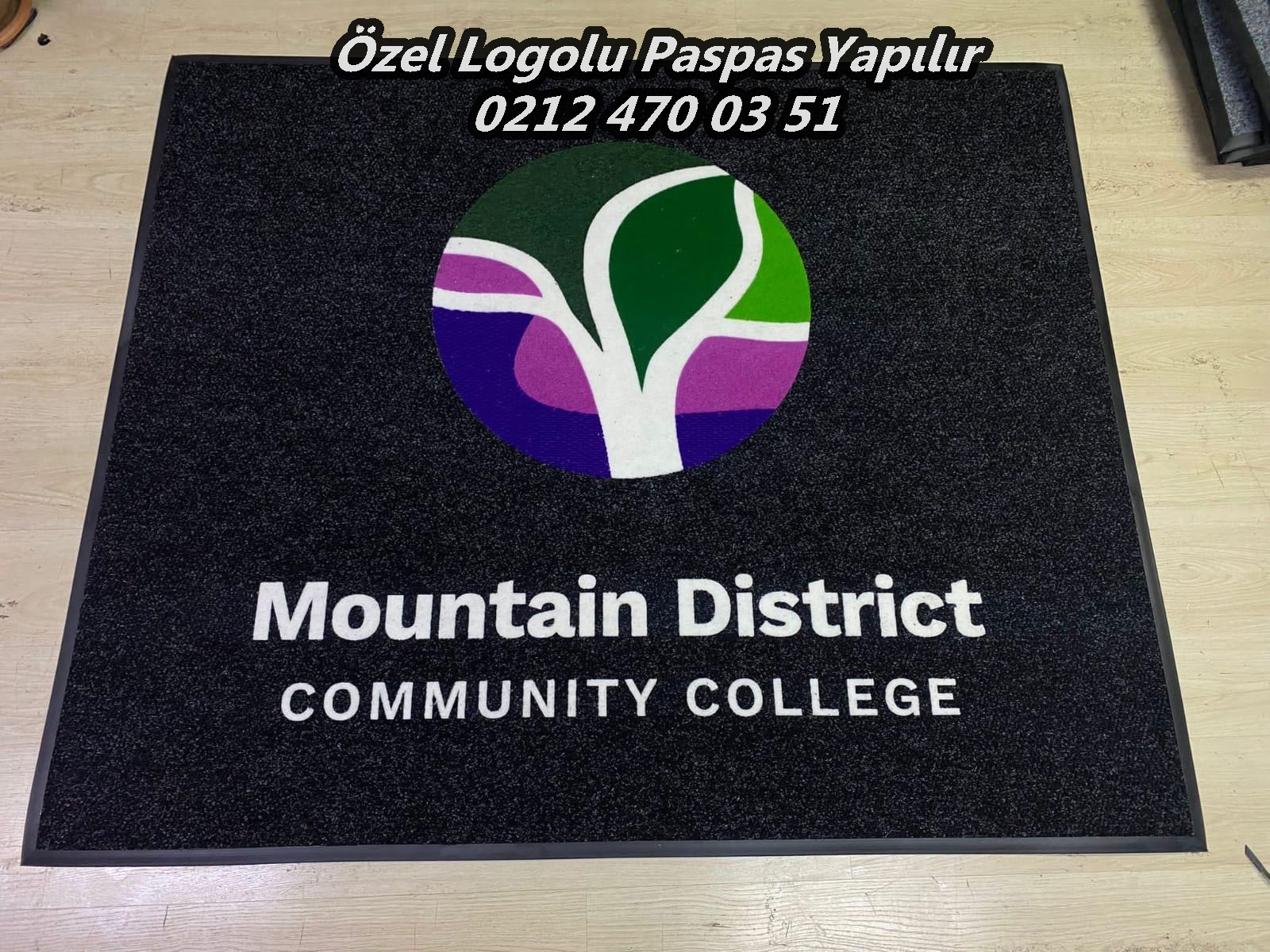 Yazılı Paspas Logolu Halı Paspas Marka Paspas İstanbul yazılı paspas özel tasarım okul ofis mağaza avm paspası logolu halı istanbul marka paspas