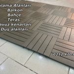 Sök Tak Cami Giriş Zemin Kaplama – Ahşap Desenli Plastik Parke