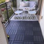 Balkon ve Teraslara Şıklık Katan Ahşap Görünümlü Plastik Karolar