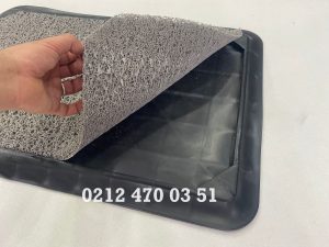 Dezenfektan Havuzlu Antibakteriyel Kıvırcık Hijyen Paspas 45x70cm
