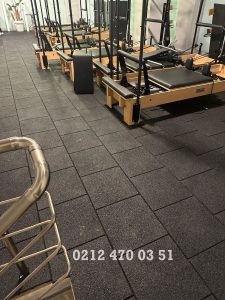 Spor Salonu Karo kauçuk kaplama