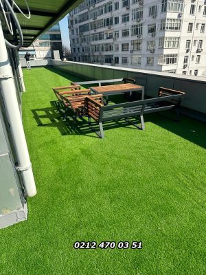 15 mm Yeşil Çim Halı