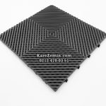 Gri Detailing Yer Karosu – Geçmeli Plastik Oto yıkama Zemin Kaplama dükkan