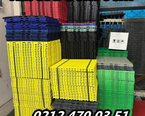 Plastik yer karosu ıslak zemin ızgara 50x50 cm