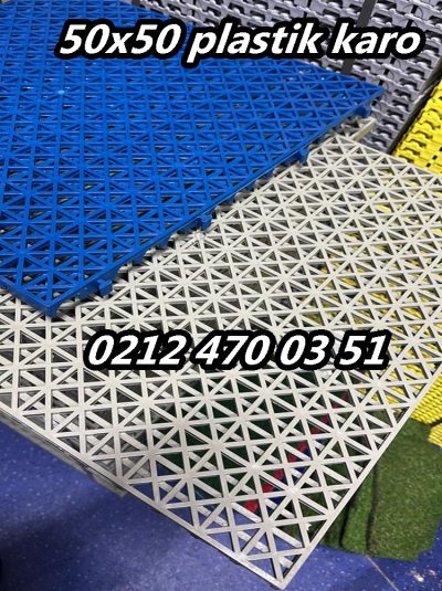 Plastik Yer Karosu,Islak Zemin Izgaraları 50x50 cm